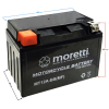 Akumulator Moretti AGM (Gel) MT12A-BS-19488