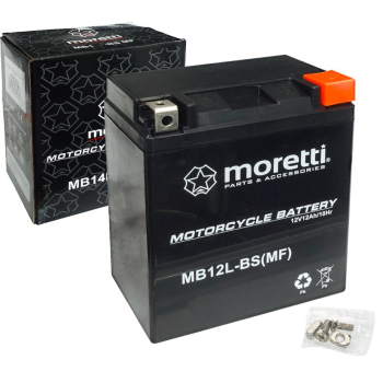 Akumulator Moretti AGM (Gel) MB12L-BS-19420