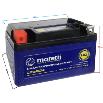 Akumulator Moretti MFPX7A litowo jonowy-19443