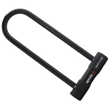 Kłódka U-Lock  z alarmem KOVIX KTL14-300 czarna-19899