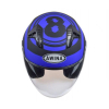 KASK OTWARTY TYP JK528 CZARNO NIEB. MAT M AWINA-202223