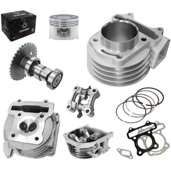 Cylinder i głowica 80cc Moretti do skutera, długie-20274