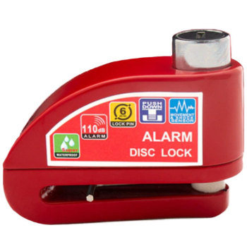 BLOKADA ANTYKRADZIEŻOWA DISC LOCK Z ALARMEM 110DB