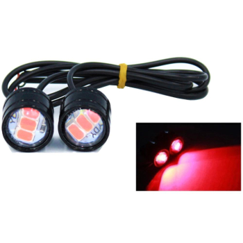 MINI LAMPKI ŚWIATŁA STOP LED 12V CZERWONE ŚWIATŁO-2216