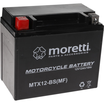 Akumulator Moretti AGM (Gel) MTX12-BS-2262