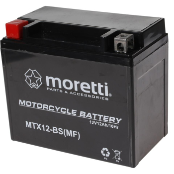 Akumulator Moretti AGM (Gel) MTX12-BS-2263