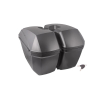 Kufry boczne Moretti, MR-B66, 23L, Czarne, Czerwon-23871