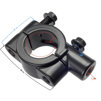 Mocowanie lusterka gwint R 8 mm-24890