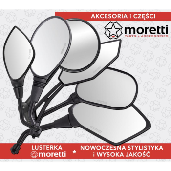 Lusterka R+R (średnica gwintu 10mm) do motoroweru -24912