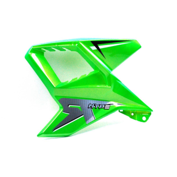 Obudowa baku lewa zielona Hyper 125