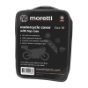 Pokrowiec na motocykl z kufrem rozmiar M  Moretti-29386