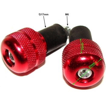 KOŃCÓWKI KIEROWNICY RED (KOMPLET) GY6108635-3029