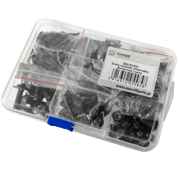Śruby owiewek uniwersalne aluminiowe czarne-30659