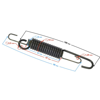 Sprężyna podpory bocznej do skutera B-Max-30763