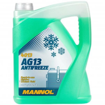 MANNOL PŁYN CHŁODNICZY 5L ZIELONY SAMOCHODOWY AG13