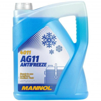 MANNOL PŁYN CHŁODNICZY 5L NIEBIESKI SAMOCHO. AG11