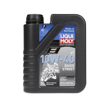 OLEJ MOTORBIKE 4T 10W-40 BASIC STREET LIQUI MOLY1L