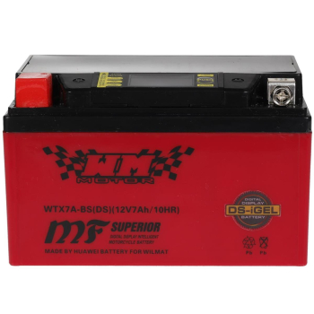 AKUMULATOR YTX7A-BS (iGEL) WM MOTOR 12 VOLT