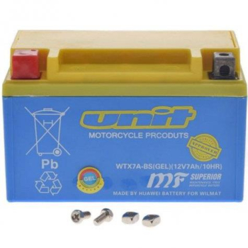 AKUMULATOR WTX7A-BS ( YTX7A-BS ) ( GEL ) 12 V UNIT