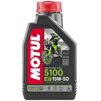 OLEJ SILNIKOWY MOTUL 5100 4T ESTER 15W50 1L