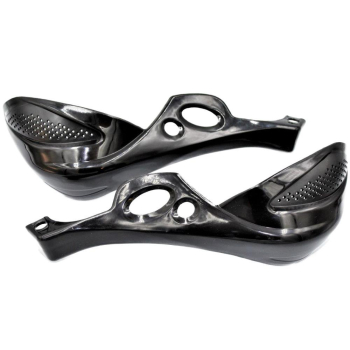 HANDBARY - CZARNE OSŁONY RĄK, DŁONI ENDURO CROSS Q-3713