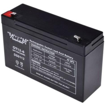 AKUMULATOR ŻELOWY 12Ah WM MOTOR 6 VOLT OT12-6