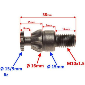 WAŁEK ZDAWCZY Z ZĘBATKĄ MINI POCKET-3765
