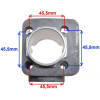 CYLINDER + GŁOWICA MINI POCKET 44,00 mm KPL-3790