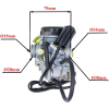 GAŹNIK POWER FORCE GY6 4T KUN-FU 50 CCM  GY6150001-3908