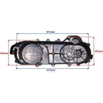 POKRYWA PASKA 460mm GY6 4T-4107