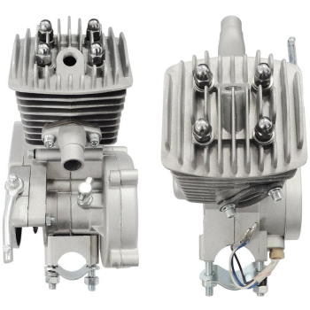 SILNIK MORETTI PIONOWY do roweru, 80cc 2T, zestaw-4179