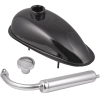 SILNIK MORETTI PIONOWY do roweru, 80cc 2T, zestaw-4180