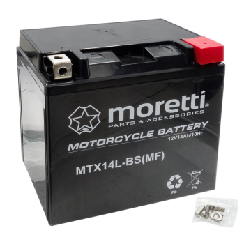 Akumulator Moretti AGM (Gel) MTX14L-BS-42536
