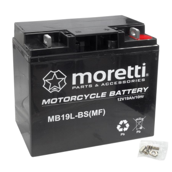 Akumulator Moretti AGM (Gel) MB19L-BS-42541