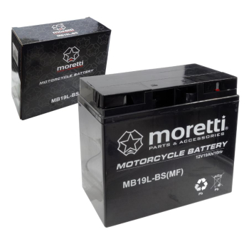 Akumulator Moretti AGM (Gel) MB19L-BS-42542