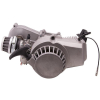 Silnik poziomy Mini-Cross, 60cc 2T, automat, srebr
