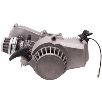 Silnik poziomy Mini-Cross, 60cc 2T, automat, srebr
