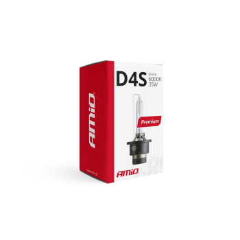 Żarówka ksenonowa żarnik xenon D4S 6000K AMiO PREM-42786