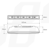 Światła do jazdy dziennej AMiO DRL 501 HP AMIO-015-42891