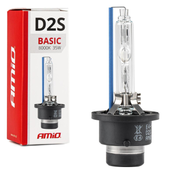 Żarówka ksenonowa żarnik xenon D2S 8000K AMiO BASI