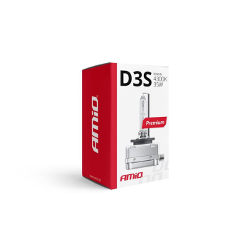 Żarówka ksenonowa żarnik xenon D3S 4300K AMiO PREM-42920