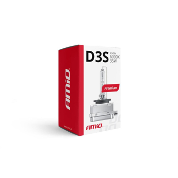 Żarówka ksenonowa żarnik xenon D3S 6000K AMiO PREM-42923