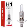 Żarówka halogenowa H1 12V 55W filtr UV (E4) AMIO-0