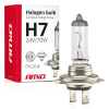 Żarówka halogenowa H7 24V 70W filtr UV (E8) AMIO-0
