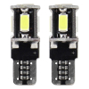 Żarówki LED CANBUS 5SMD 5730 T10 W5W White AMIO-01