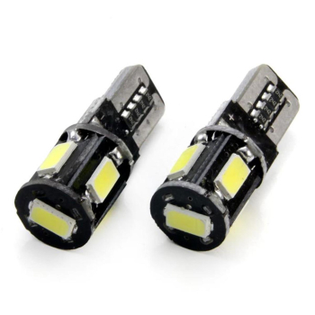 Żarówki LED CANBUS 5SMD 5730 T10 W5W White AMIO-01-43845