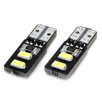 Żarówki LED CANBUS 4SMD 5730 T10 W5W White AMIO-01-43850