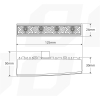 Światła do jazdy dziennej DRL 540 PRO AMIO-01528-43998