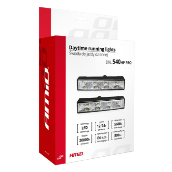 Światła do jazdy dziennej DRL 540 PRO AMIO-01528-44001