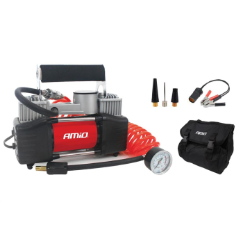 Kompresor samochodowy ACOMP-4 metalowy 12V dwutłok